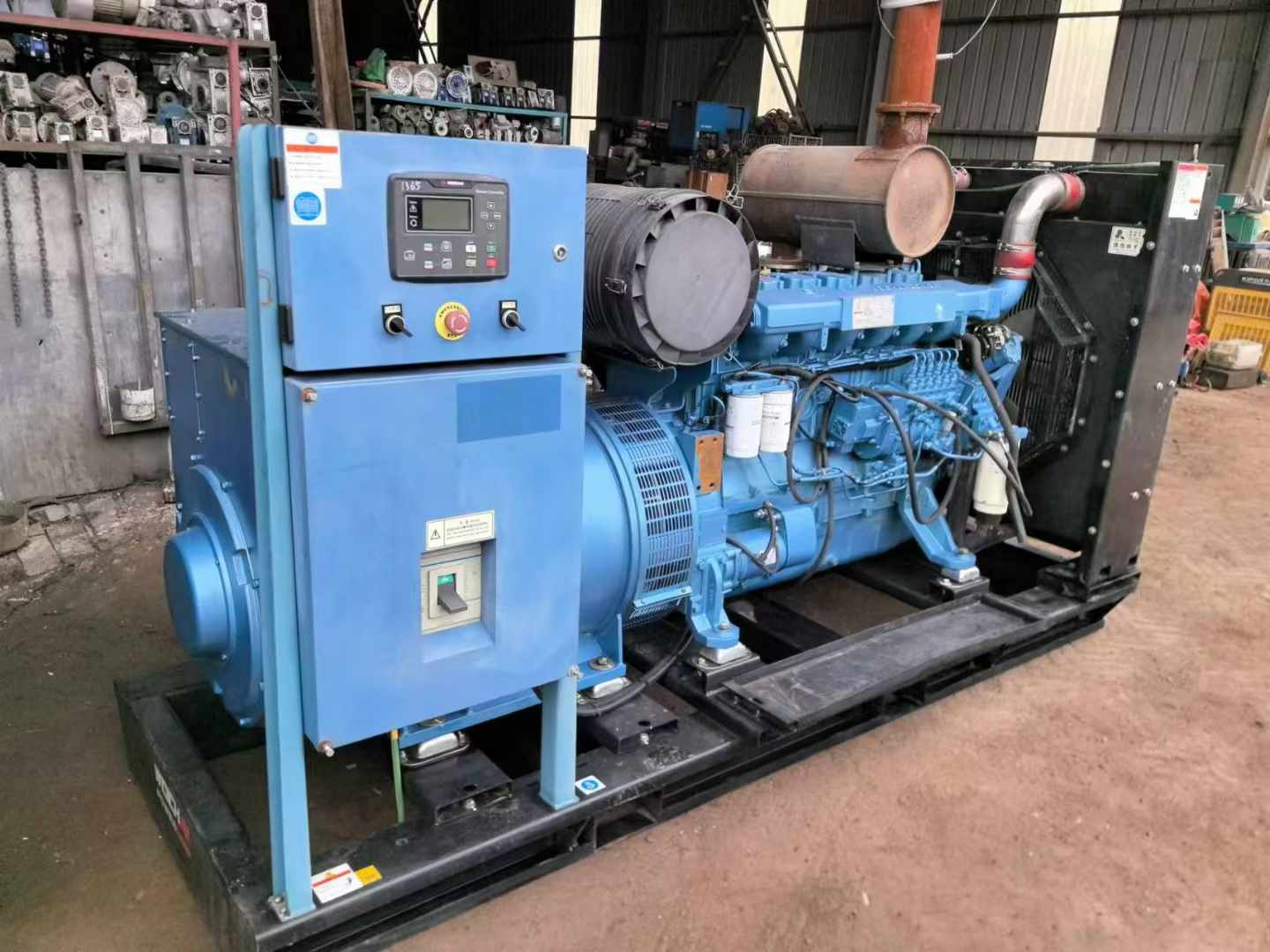 海陵500kW 柴油发电机组可带动设备功率的计算公式是什么？
