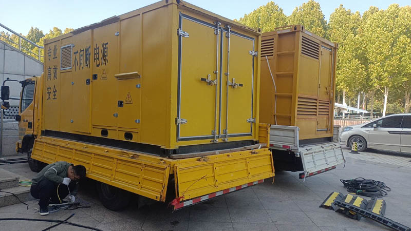 海陵柴油发电机组和UPS电源配合使用时的注意事项